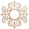 Ekena Millwork Dijon Wood Fretwork Pierced Ceiling Medallion, Alder, 36"OD x 11 3/4"ID x 1/4"T CMWP36X36X0250DIAL - alternate 1